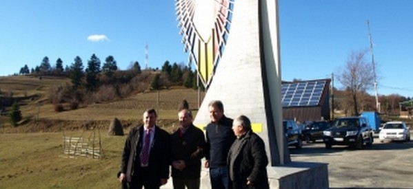 A fost inaugurat primul semn de intrare în judeţ A fost inaugurat primul semn de intrare în judeţ