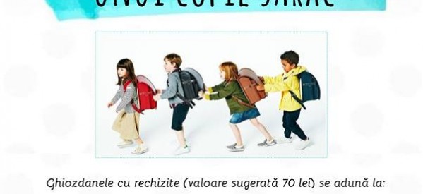 Campanie lansată de Biblioteca JudeÈ›eană BistriÈ›a-Năsăud: „Donează un ghiozdan cu rechizite unui copil sărac!” Campanie lansată de Biblioteca JudeÈ›eană BistriÈ›a-Năsăud: „Donează un ghiozdan cu rechizite unui copil sărac!”