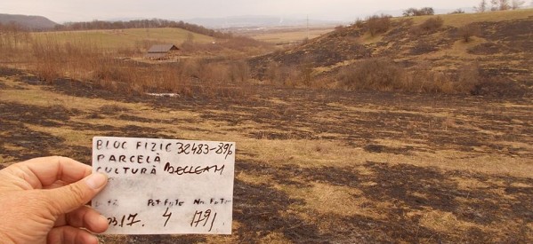 Controale efectuate de APIA Bistrița-Năsăud, cu privire la incendierea unor suprafețe de teren Controale efectuate de APIA Bistrița-Năsăud, cu privire la incendierea unor suprafețe de teren