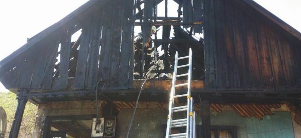Incendiu la o casă din localitatea Șanț Incendiu la o casă din localitatea Șanț