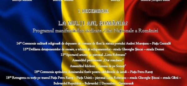 Programul Zilei Naționale a României în Bistrița Programul Zilei Naționale a României în Bistrița