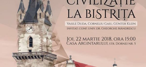 Lansarea manualului ”Cultură și Civilizație la Bistrița – carte pentru ciclul liceal” Lansarea manualului ”Cultură și Civilizație la Bistrița – carte pentru ciclul liceal”