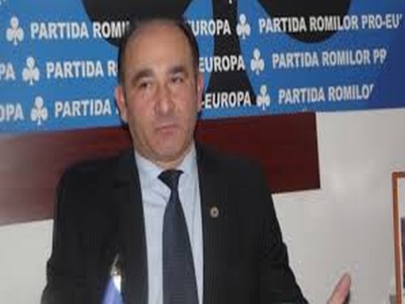 Emil Neia Lăcătuș, președintele Partidei Romilor Pro Europa B-N