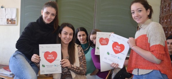 NĂSĂUD: Campania “No hate speech de la A la Z” NĂSĂUD: Campania “No hate speech de la A la Z”