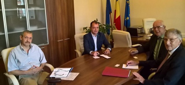 Delegație germană la Prefectura Bistriţa-Năsăud Delegație germană la Prefectura Bistriţa-Năsăud