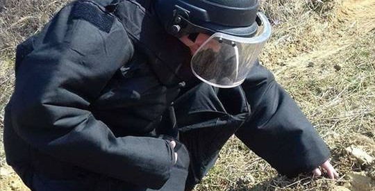 Muniție neexplodată, descoperită în localitatea Gledin Muniție neexplodată, descoperită în localitatea Gledin