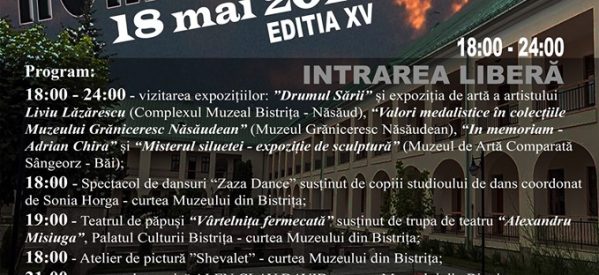 Noaptea Muzeelor în Bistrița (18 mai) Noaptea Muzeelor în Bistrița (18 mai)
